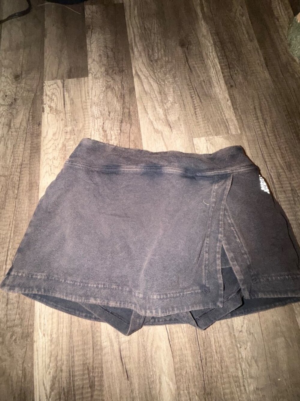 Free people Black Athletic Skort With Built-In Shorts S